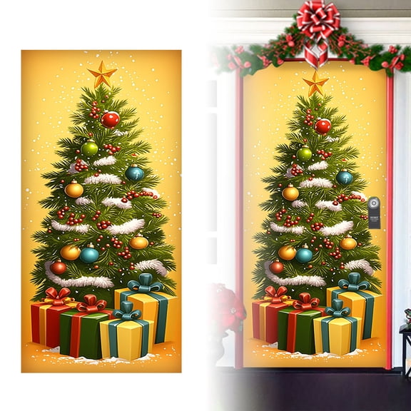 Custom Printed Door Curtains Polyester Material Fabric Hanging Tapestry Privacy Screen Easy Hang Durable for Home Room Divider Door Window Wall