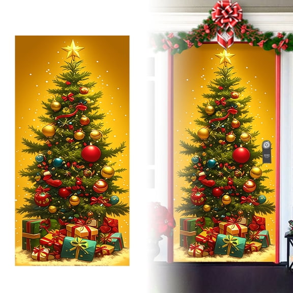 Custom Printed Fabric Door Curtain Hanging Tapestry for Home and Room Divider Privacy Screen Design