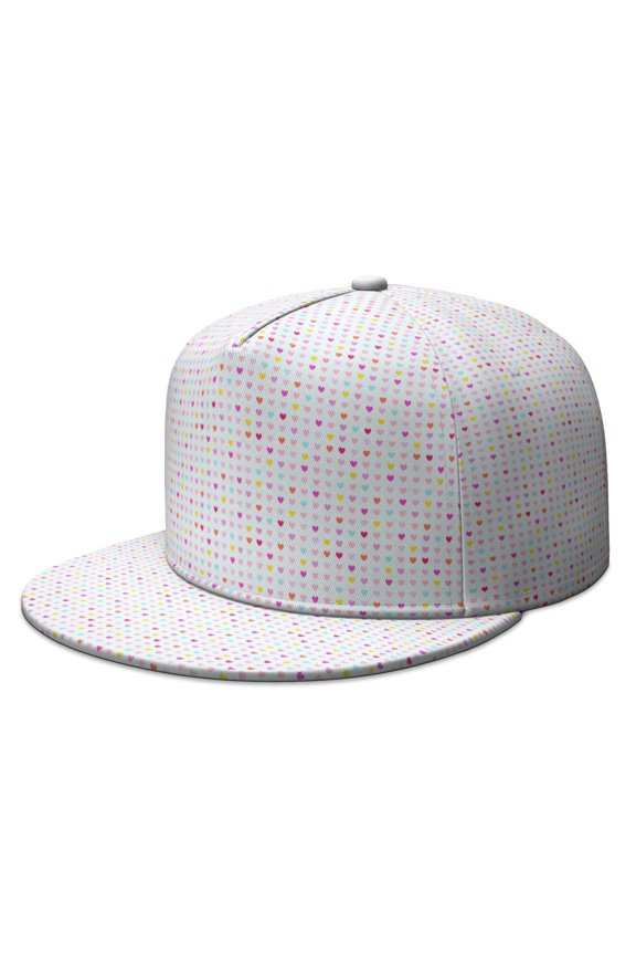 Custom Printed Flat Baseball Cap – Adjustable Snapback Hat with Flat Bill, Breathable and Durable, Personalized Design for Sports, Travel & Daily Wear