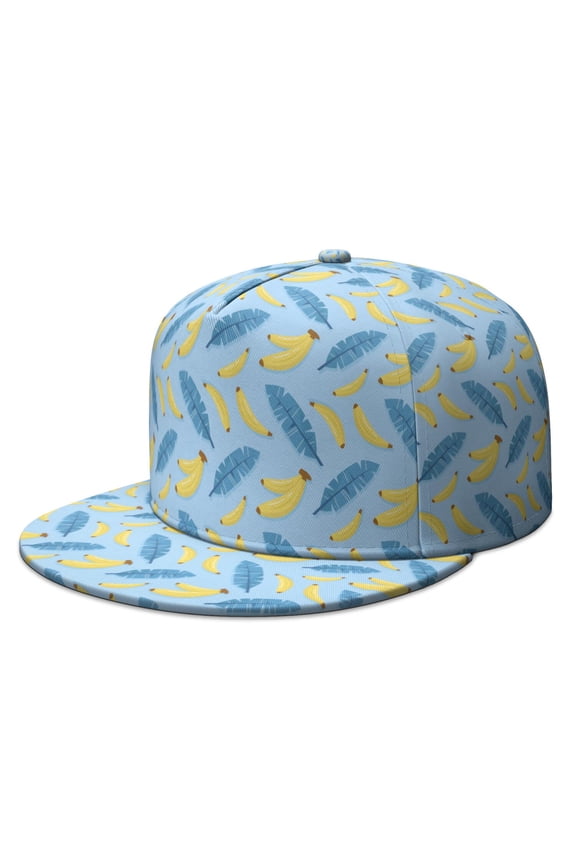 Custom Printed Flat Baseball Cap – Adjustable Snapback Hat with Flat Bill, Breathable and Durable, Personalized Design for Sports, Travel & Daily Wear