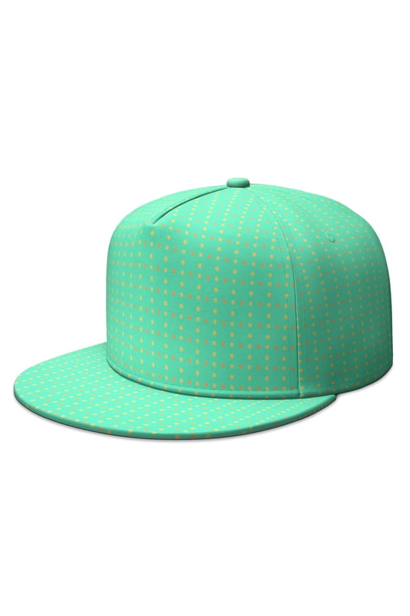 Custom Printed Flat Baseball Cap – Adjustable Snapback Hat with Flat Bill, Breathable and Durable, Personalized Design for Sports, Travel & Daily Wear