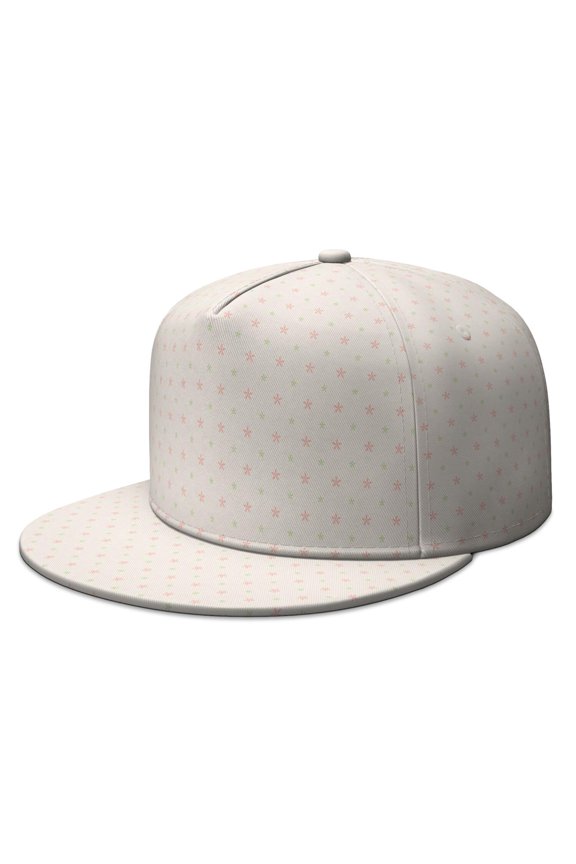 Custom Printed Flat Baseball Cap – Adjustable Snapback Hat with Flat Bill, Breathable and Durable, Personalized Design for Sports, Travel & Daily Wear
