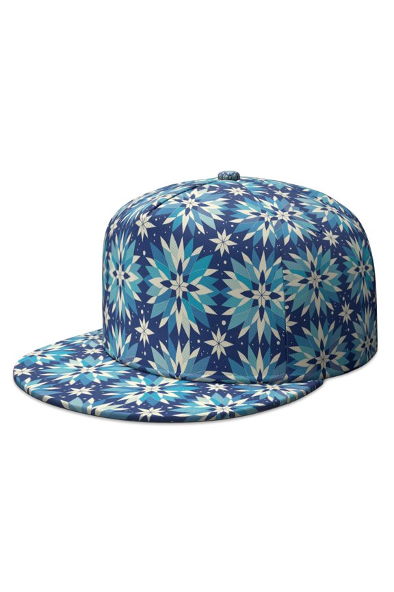 Custom Printed Flat Baseball Cap – Adjustable Snapback Hat with Flat Bill, Breathable and Durable, Personalized Design for Sports, Travel & Daily Wear