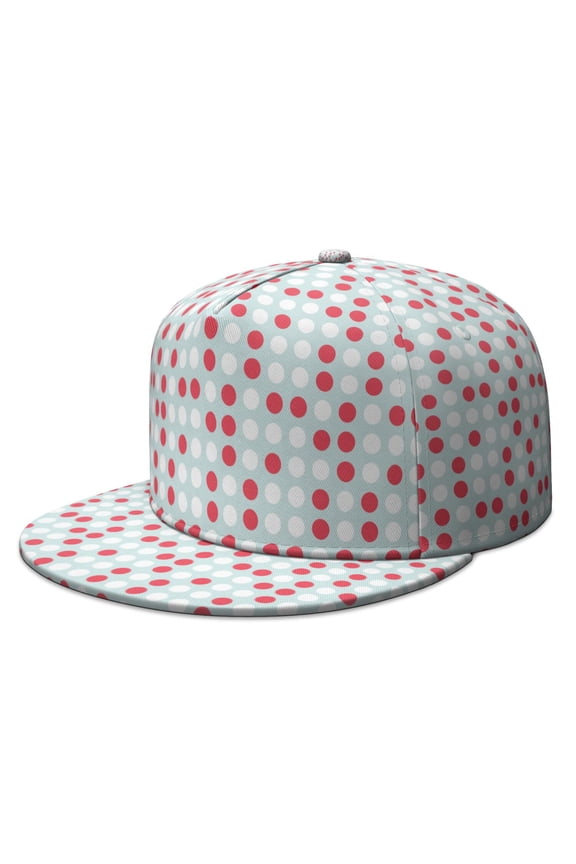 Custom Printed Flat Baseball Cap – Adjustable Snapback Hat with Flat Bill, Breathable and Durable, Personalized Design for Sports, Travel & Daily Wear