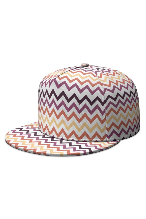 Custom Printed Flat Baseball Cap – Adjustable Snapback Hat with Flat Bill, Breathable and Durable, Personalized Design for Sports, Travel & Daily Wear