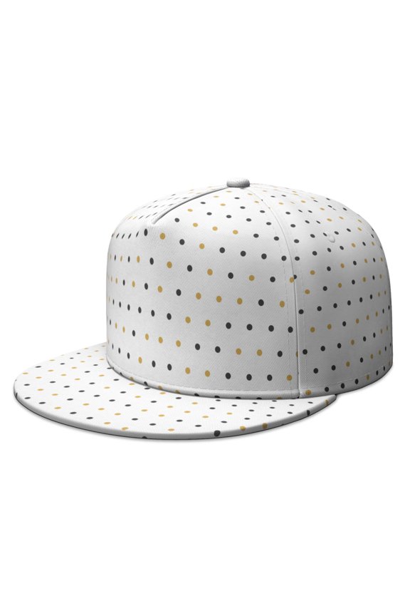 Custom Printed Flat Baseball Cap – Adjustable Snapback Hat with Flat Bill, Breathable and Durable, Personalized Design for Sports, Travel & Daily Wear