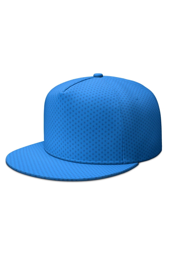 Custom Printed Flat Baseball Cap – Adjustable Snapback Hat with Flat Bill, Breathable and Durable, Personalized Design for Sports, Travel & Daily Wear