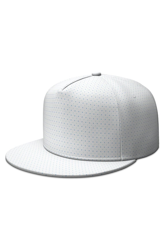 Custom Printed Flat Baseball Cap – Adjustable Snapback Hat with Flat Bill, Breathable and Durable, Personalized Design for Sports, Travel & Daily Wear