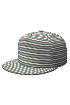 Custom Printed Flat Baseball Cap – Adjustable Snapback Hat with Flat Bill, Breathable and Durable, Personalized Design for Sports, Travel & Daily Wear