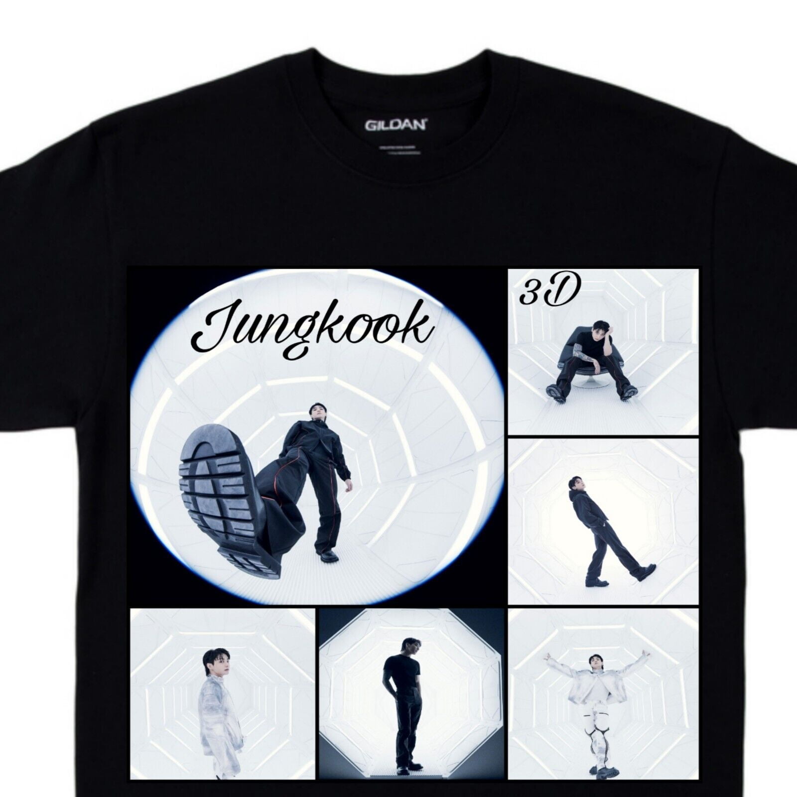 Custom Printed Jungkook TShirt Print On Demand