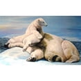 thumbnail image 1 of Custom Printed Rugs AWV075 Polar Bears Doormat Rug, Silver - 18 x 30 in., 1 of 1