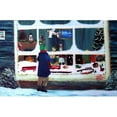 thumbnail image 1 of Custom Printed Rugs CPR055 Window Shopping Doormat Rug, Blue, Green - 18 x 30 in., 1 of 2