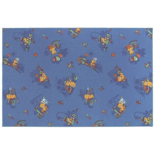 Custom Printed Rugs Children's Play Funny Bears Area Rug