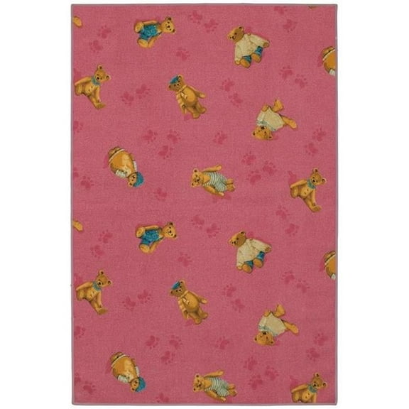 Custom Printed Rugs PLUSHY BEAR Plushy Bear Kids Corner Play Rug