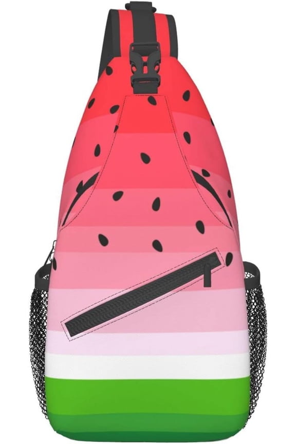 Custom Printed Sling Bag for Women Men Crossbody Backpack Chest Bags Gym Travel Hiking Casual Daypack