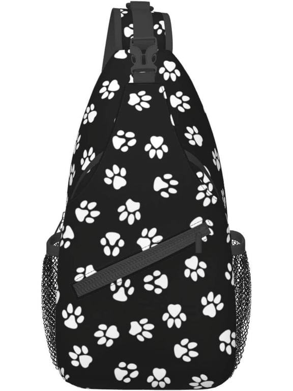 Custom Printed Sling Bag for Women Men Crossbody Shoulder Backpack Chest Bags Gym Travel Hiking Casual Daypack
