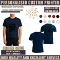 thumbnail image 1 of Custom Printed T Shirt Add Your Image Text Logo Personalized Casual Cotton Top, 1 of 11
