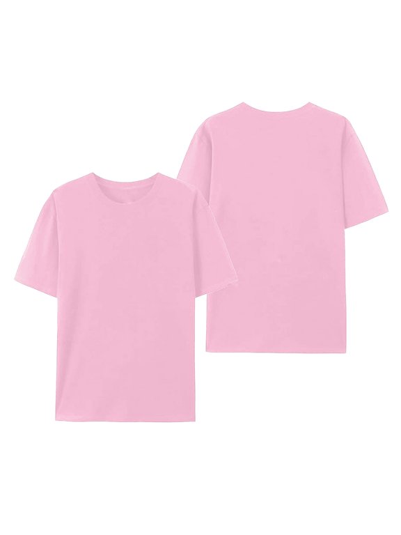 Custom Women's T-Shirts - Create Your Own Design with Text or Logo - Stylish Tee with Front/Back Printing Options for Unique Fashion Statement