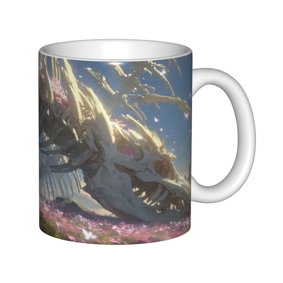 Custom Printed White Ceramic Coffee Mug 11oz Personalized Tea Cup for Home and Office Gift