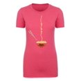 thumbnail image 1 of Custom Printed Woman's T-shirt, Ladies Ramen Noodle Graphic Tees, 1 of 4