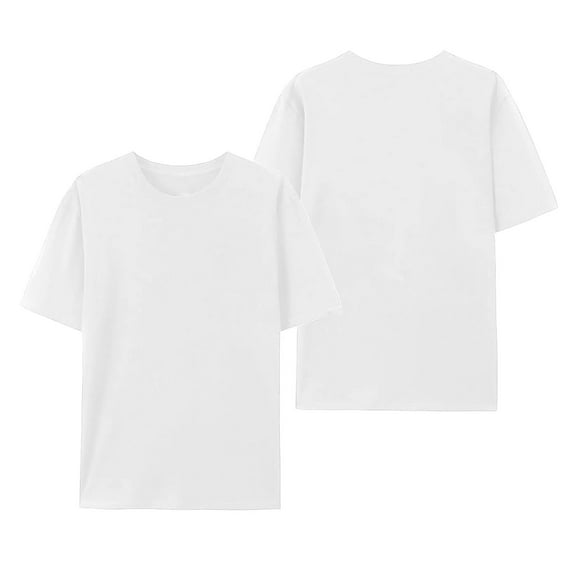 Custom Printed Women's T-Shirts Text Logo Photo Design Front Back Soft Comfortable Tee Casual Fit Fashion Top