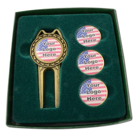 Custom Pro Divot Tool Set with Your Logo or Picture