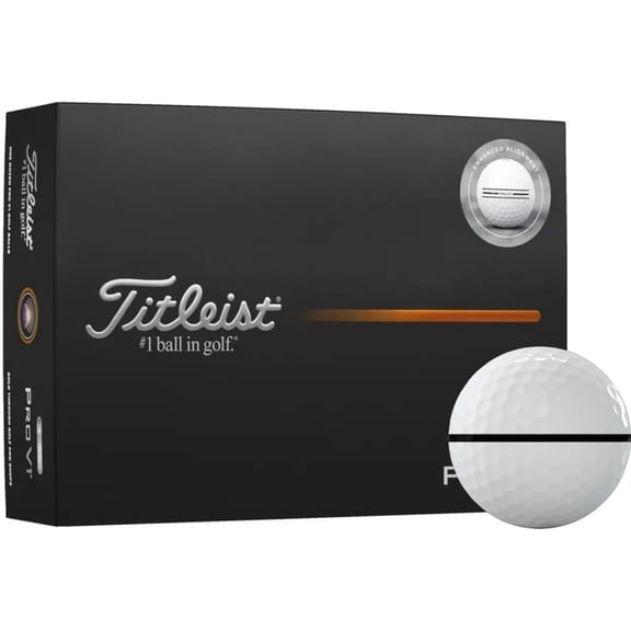 Custom Pro V1 Aim Enhanced Golf Balls - 2025 Model