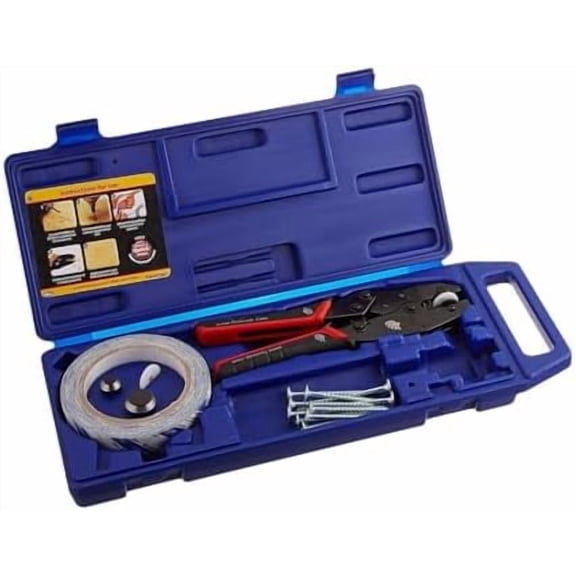 Custom  Punch Kit Basic with Powerhead Screws, Hole Punch Tool and 1" x 50' SpeedTape - Perfect for Professional Contractors and Technicians - 80056$$Tools & Hardware Other