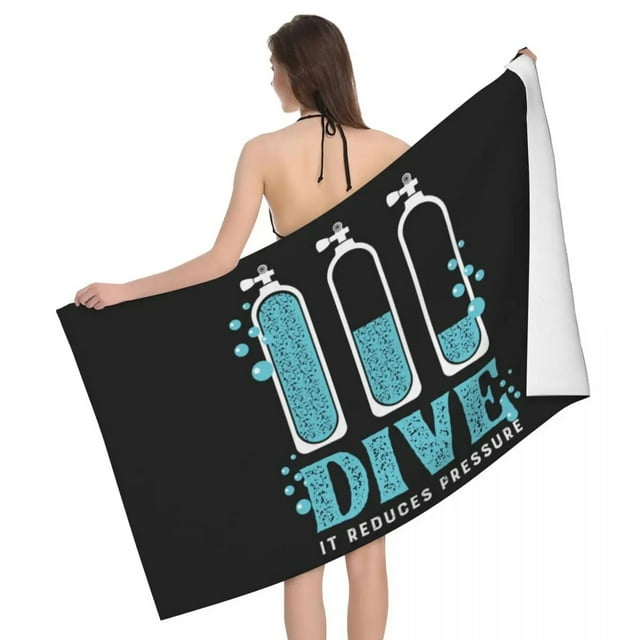 Custom Quick Drying Microfiber Bath Beach Towel Super Soft Diving Pool