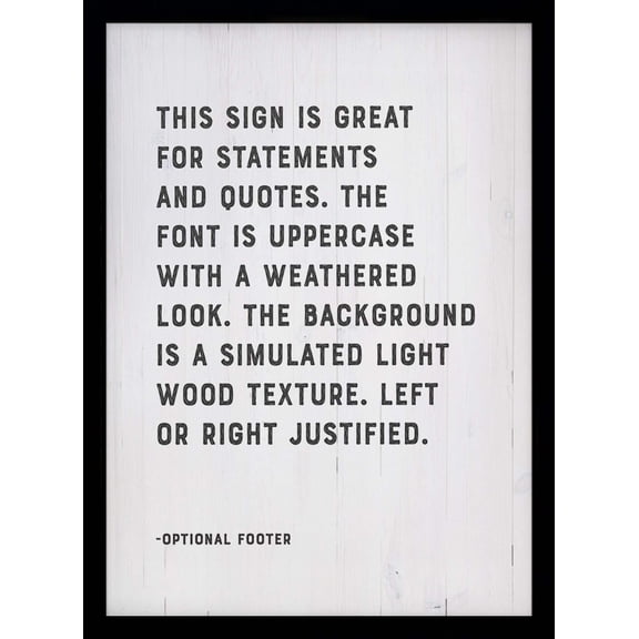 Custom Quote Print Style A | Personalized Sign or Print, Custom Poster, Any Text, Any Verse, Any Poem