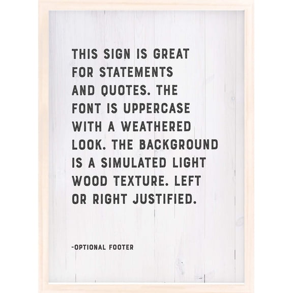 Custom Quote Print Style A | Personalized Sign or Print, Custom Poster, Any Text, Any Verse, Any Poem