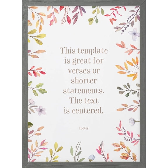 Custom Quote Print Style G | Personalized Sign or Print, Custom Poster, Any Text, Any Verse, Any Poem