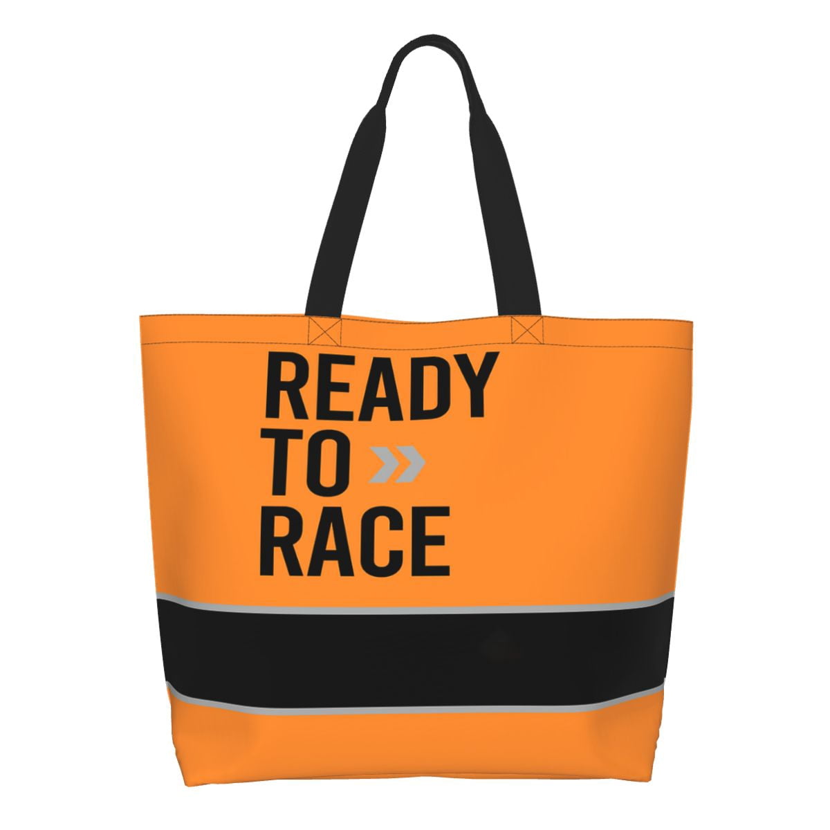 Tote Racing Paper Custom Race Car Pit Crew Checkered Flag Shopping Canvas Bag Women ...