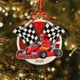 thumbnail image 1 of Custom Racing Car Ornament 2025 Race Car Ornament for Christmas Tree Gift for Racing Lovers Drag Racing Ornament Racer Gifts Drag Racing Ornament Gift Xmas (HRC6) - 3374 (Red), 1 of 7