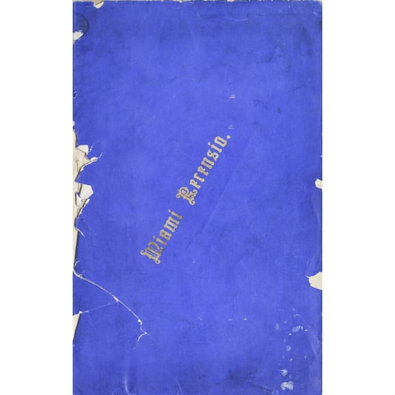 (Custom Reprint) Yearbook: 1871 Miami University - Recensio Yearbook (Oxford, OH)