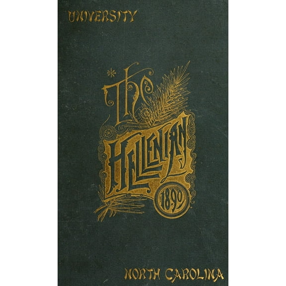 (Custom Reprint) Yearbook: 1890 University of North Carolina Chapel Hill - Yackety Yack Yearbook (Chapel Hill, NC)