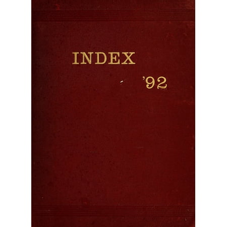 (Custom Reprint) Yearbook: 1892 University of Massachusetts Amherst - Index Yearbook (Amherst, MA)