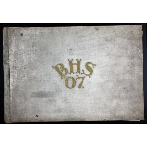 (Custom Reprint) Yearbook: 1907 Braddock High School - Braddonian Yearbook (Braddock, PA)