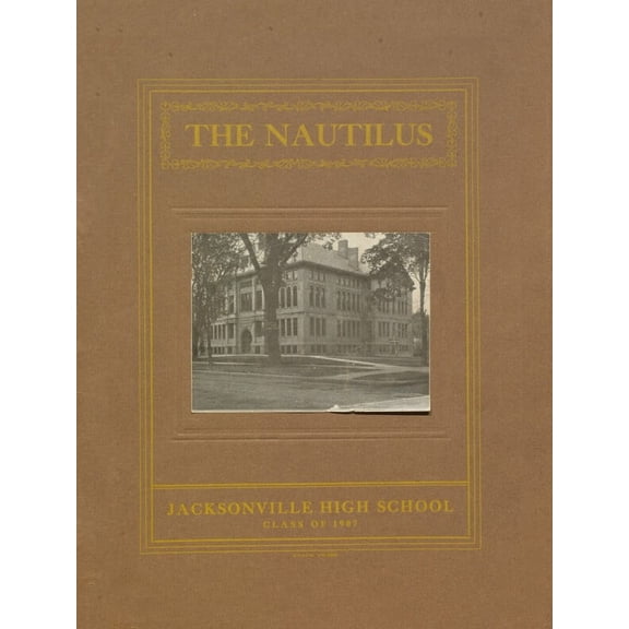 (Custom Reprint) Yearbook: 1907 Jacksonville High School - Crimson J Yearbook (Jacksonville, IL)