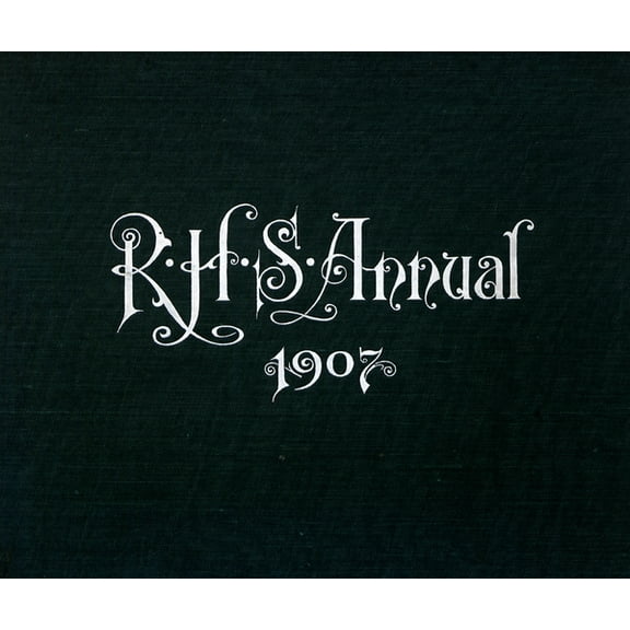 (Custom Reprint) Yearbook: 1907 Rockford High School - RHS Yearbook (Rockford, IL)