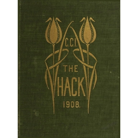 (Custom Reprint) Yearbook: 1908 Centenary College - Hack Yearbook (Hackettstown, NJ)