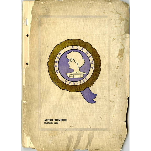 (Custom Reprint) Yearbook: 1908 Weber State University - Acorn Yearbook (Ogden, UT)