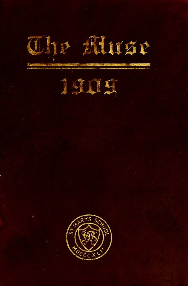 (Custom Reprint) Yearbook 1909 Saint Mary's College Stage Coach