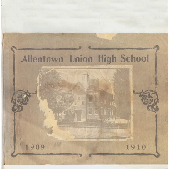 (Custom Reprint) Yearbook: 1910 Allentown High School - Derrick Yearbook (Allentown, NY)