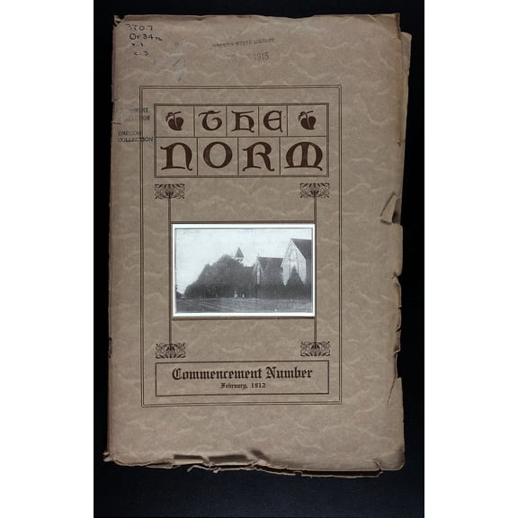 (Custom Reprint) Yearbook: 1912 Western Oregon University - Yearbook (Monmouth, OR)