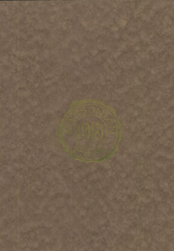 (Custom Reprint) Yearbook 1913 Parsons High School Norseman Yearbook