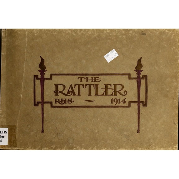 (Custom Reprint) Yearbook: 1914 Raleigh High School - Rattler Yearbook (Raleigh, NC)