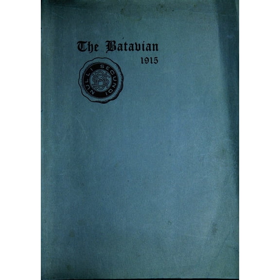 (Custom Reprint) Yearbook: 1915 Batavia High School - Batavian Yearbook (Batavia, NY)