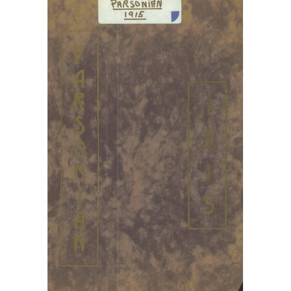 (Custom Reprint) Yearbook: 1915 Parsons High School - Norseman Yearbook (Parsons, KS)