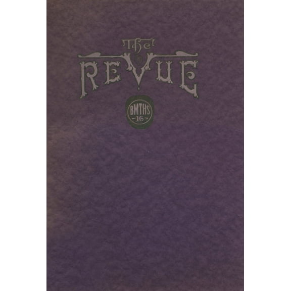 (Custom Reprint) Yearbook: 1916 Barret Manual Training High School - Revue Yearbook (Henderson, KY)